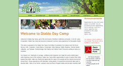Desktop Screenshot of diablodaycamp.org